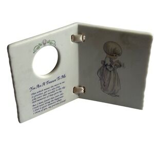 Precious Moments You Are A Treasure To Me Porcelain Book Figurine 1999‎ Enesco